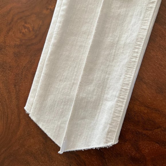 NWT Rag & Bone High Rise Ankle Skinny - White Size 25 - Picture 4 of 5